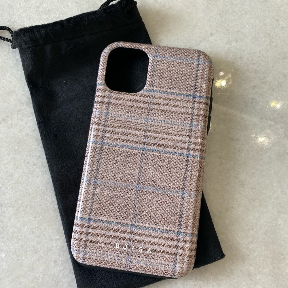 BRAND NEW BURGA phone case.